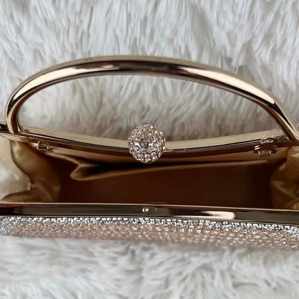 ALESSIA Clutch Rhinestone Embellished Bag NWT - Picture 4 of 4